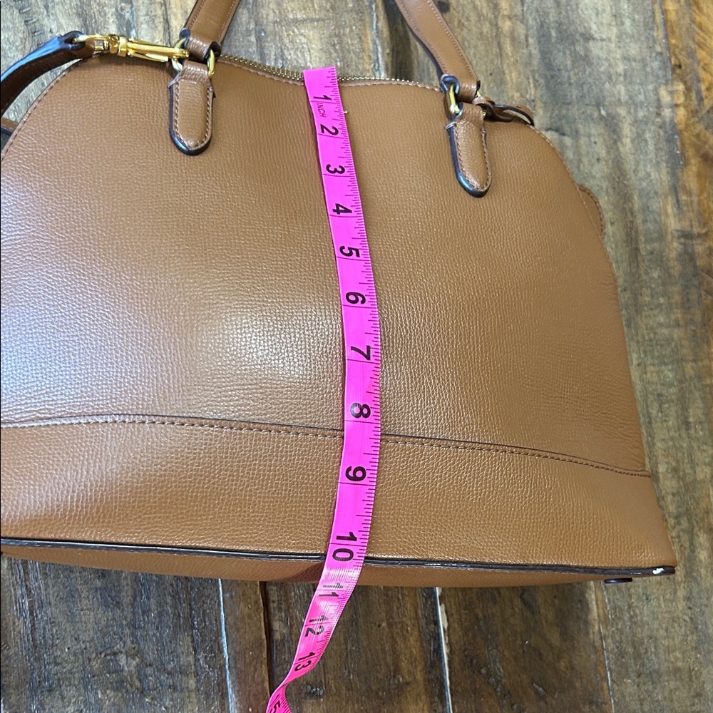Ralph Lauren Tan Leather Shoulder Bag - Picture 13 of 14